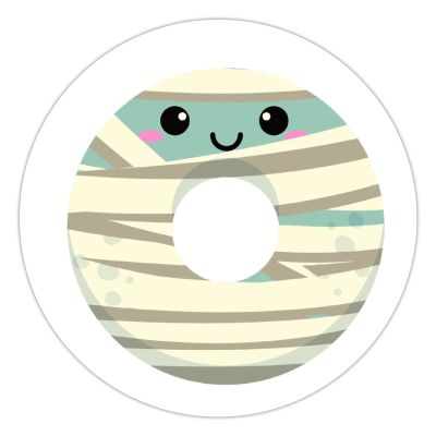 100 Pcs Halloween Stickers for Halloween Donuts Stickers Halloween decorations Stickers for Envelope Seals Candy Halloween Party Decorations