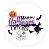 100 Pcs Halloween Stickers for Happy Halloween Witches Typography Halloween Stickers Halloween decorations Stickers for Envelope Seals Candy Halloween Party Decorations view 1