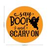 100 Pcs Halloween Stickers for Say Boo And Scary On Stickers Halloween decorations Stickers for Envelope Seals Candy Halloween Party Decorations view 2
