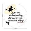 100 Pcs Halloween Stickers for you See A Witch Out Walking She And Her Broom Must Not Be Talking Stickers Halloween decorations Stickers for Envelope Seals Candy Halloween Party Decorations view 2