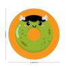 100 Pcs Halloween Stickers for Halloween Donuts Stickers Halloween decorations Stickers for Envelope Seals Candy Halloween Party Decorations view 2