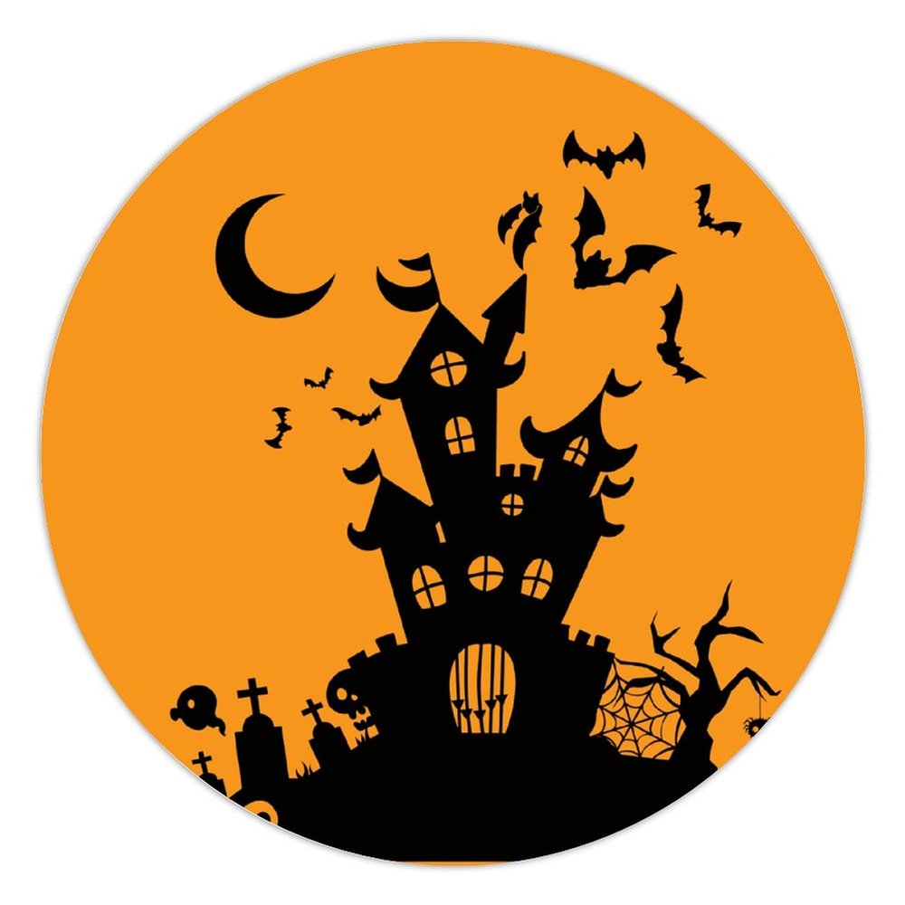 100 Pcs Halloween Stickers for retro Castle Stickers Halloween decorations Stickers for Envelope Seals Candy Halloween Party Decorations