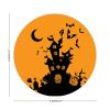 100 Pcs Halloween Stickers for retro Castle Stickers Halloween decorations Stickers for Envelope Seals Candy Halloween Party Decorations view 2