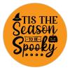 100 Pcs Halloween Stickers for Tis The Season to Be Spooky Stickers Halloween decorations Stickers for Envelope Seals Candy Halloween Party Decorations view 1