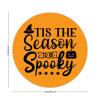 100 Pcs Halloween Stickers for Tis The Season to Be Spooky Stickers Halloween decorations Stickers for Envelope Seals Candy Halloween Party Decorations view 2