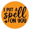 100 Pcs Halloween Stickers for I Put A Spell on You Stickers Halloween decorations Stickers for Envelope Seals Candy Halloween Party Decorations view 1