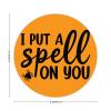 100 Pcs Halloween Stickers for I Put A Spell on You Stickers Halloween decorations Stickers for Envelope Seals Candy Halloween Party Decorations view 2