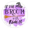 100 Pcs Halloween Stickers for If The Broom Fits Ride It Stickers Halloween decorations Stickers for Envelope Seals Candy Halloween Party Decorations view 1