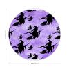 100 Pcs Halloween Stickers for Halloween Black Scattered Witch Pattern Purpe Stickers Halloween decorations Stickers for Envelope Seals Candy Halloween Party Decorations view 2