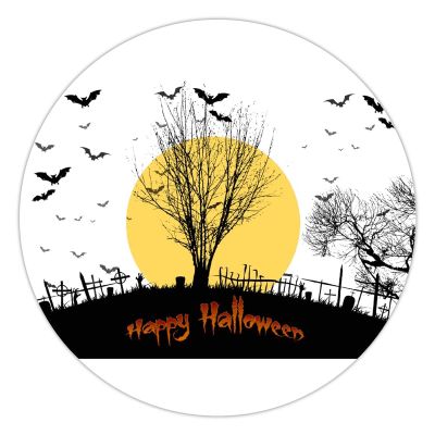 100 Pcs Halloween Stickers for Halloween Scary Graveyard Stickers Halloween decorations Stickers for Envelope Seals Candy Halloween Party Decorations