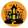 100 Pcs Halloween Stickers for Scary House Stickers Halloween decorations Stickers for Envelope Seals Candy Halloween Party Decorations view 1