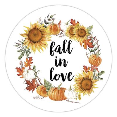 100 Pcs Halloween Stickers for Fall in Love Blue Pickup Truck Orange Pumpkins Stickers Halloween decorations Stickers for Envelope Seals Candy Halloween Party Decorations