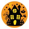 100 Pcs Halloween Stickers for Scary House Stickers Halloween decorations Stickers for Envelope Seals Candy Halloween Party Decorations view 1