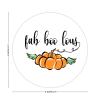 100 Pcs Halloween Stickers for Fab Boo Lous Stickers Halloween decorations Stickers for Envelope Seals Candy Halloween Party Decorations view 2