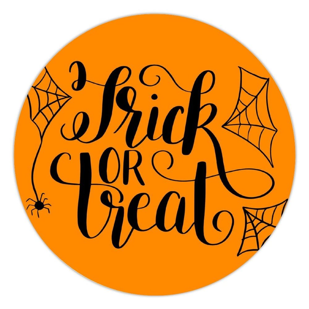 100 Pcs Halloween Stickers for Trick Or Treat Stickers Halloween decorations Stickers for Envelope Seals Candy Halloween Party Decorations