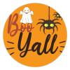 100 Pcs Halloween Stickers for Boo yall Stickers Halloween decorations Stickers for Envelope Seals Candy Halloween Party Decorations view 1