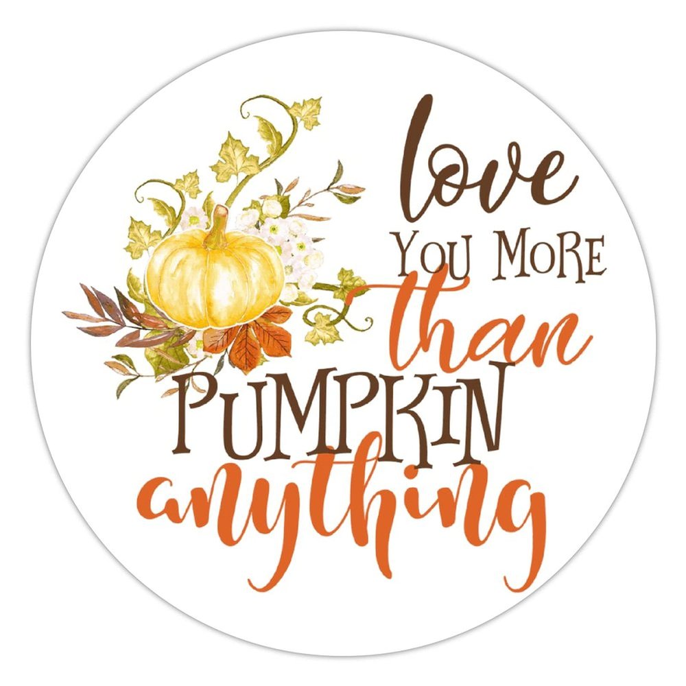 100 Pcs Halloween Stickers for love you foreve Than Pumpkin Anything Stickers Halloween decorations Stickers for Envelope Seals Candy Halloween Party Decorations