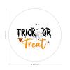 100 Pcs Halloween Stickers for Trick Pr Treat Cobweb Stickers Halloween decorations Stickers for Envelope Seals Candy Halloween Party Decorations view 2