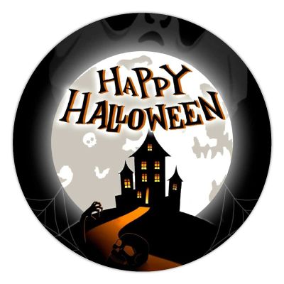 100 Pcs Halloween Stickers for Happy Halloween Castle Stickers Halloween decorations Stickers for Envelope Seals Candy Halloween Party Decorations