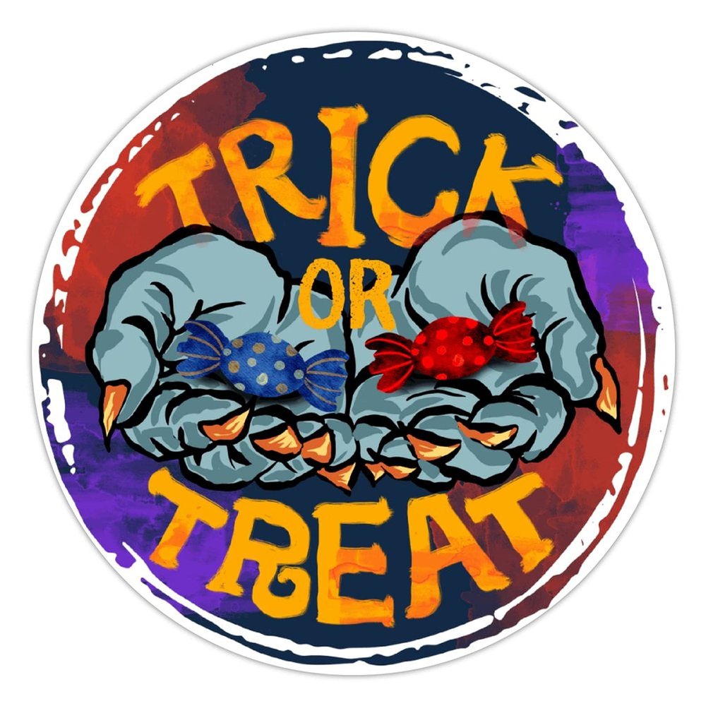 100 Pcs Halloween Stickers for HALLOWEEN SUB Stickers Halloween decorations Stickers for Envelope Seals Candy Halloween Party Decorations