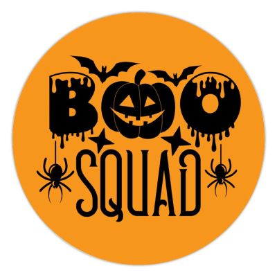100 Pcs Halloween Stickers for Boo Squad Stickers Halloween decorations Stickers for Envelope Seals Candy Halloween Party Decorations