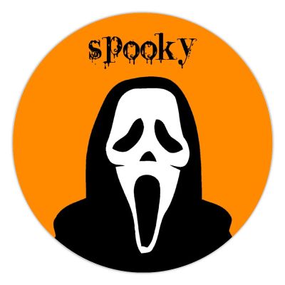 100 Pcs Halloween Stickers for Scream Ghost Stickers Halloween decorations Stickers for Envelope Seals Candy Halloween Party Decorations