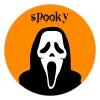 100 Pcs Halloween Stickers for Scream Ghost Stickers Halloween decorations Stickers for Envelope Seals Candy Halloween Party Decorations view 1