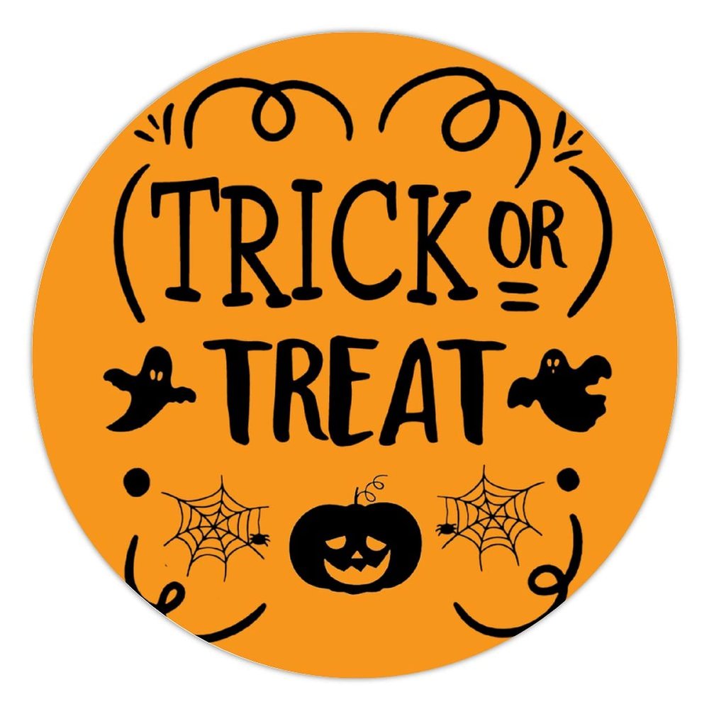 100 Pcs Halloween Stickers for Trick Or Treat Stickers Halloween decorations Stickers for Envelope Seals Candy Halloween Party Decorations