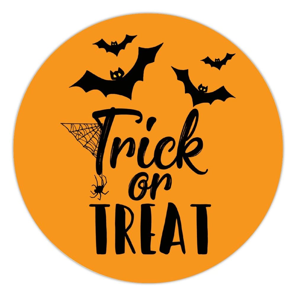 100 Pcs Halloween Stickers for Trick Or Treat Stickers Halloween decorations Stickers for Envelope Seals Candy Halloween Party Decorations