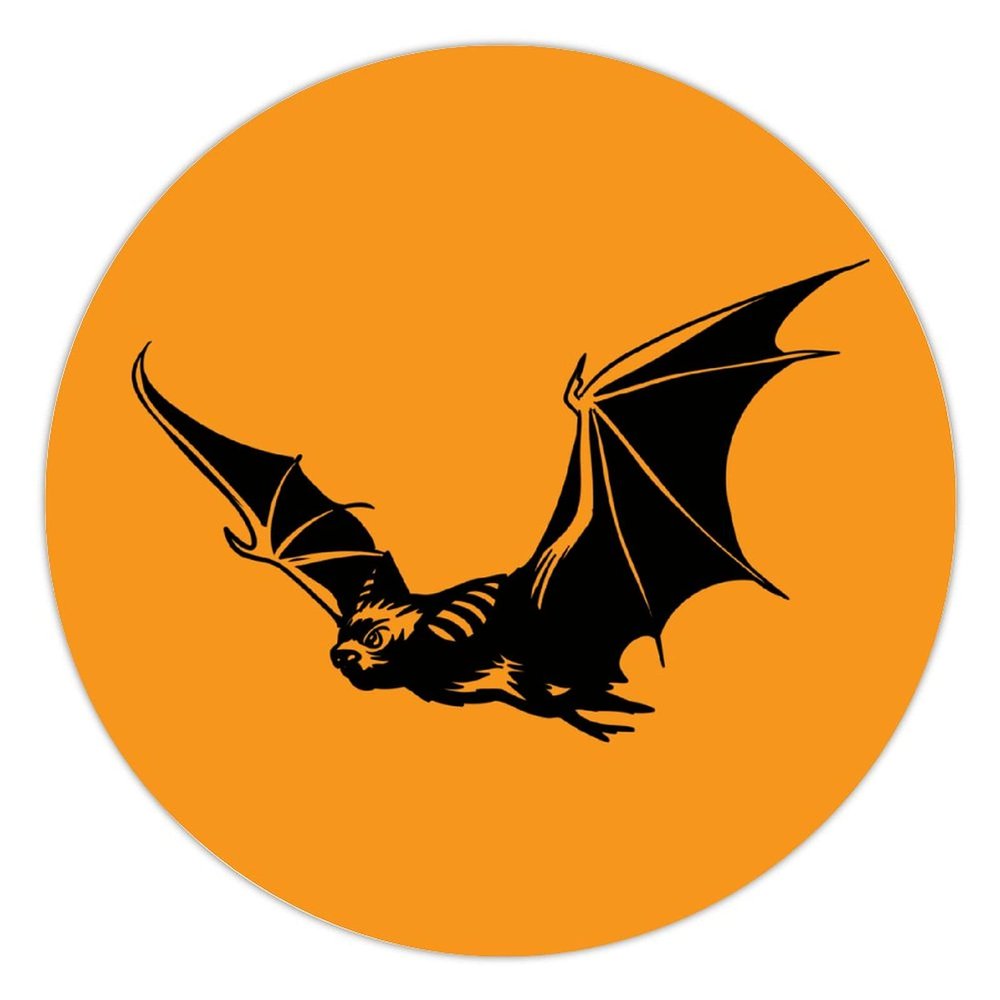 100 Pcs Halloween Stickers for Bat Flying Stickers Halloween decorations Stickers for Envelope Seals Candy Halloween Party Decorations