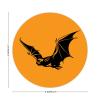 100 Pcs Halloween Stickers for Bat Flying Stickers Halloween decorations Stickers for Envelope Seals Candy Halloween Party Decorations view 2