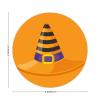 100 Pcs Halloween Stickers for Halloween Witch Hats Stickers Halloween decorations Stickers for Envelope Seals Candy Halloween Party Decorations view 2