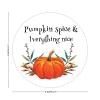 100 Pcs Halloween Stickers for Fall s Pumpkin Sipce & Everything Nice Stickers Halloween decorations Stickers for Envelope Seals Candy Halloween Party Decorations view 2