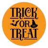100 Pcs Halloween Stickers for Halloween Quote Pillow Trick Or Treat Stickers Halloween decorations Stickers for Envelope Seals Candy Halloween Party Decorations view 1