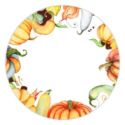 100 Pcs Thankful Stickers for Happy Fall Y'all Automne Orange Stickers fall decorations Stickers for Envelope Seals Candy Thanksgiving Day Party decorations