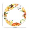 100 Pcs Thankful Stickers for Happy Fall Y'all Automne Orange Stickers fall decorations Stickers for Envelope Seals Candy Thanksgiving Day Party decorations view 2