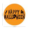 100 Pcs Halloween Stickers for Happy Halloween Bats Witch Stickers Halloween decorations Stickers for Envelope Seals Candy Halloween Party Decorations view 2