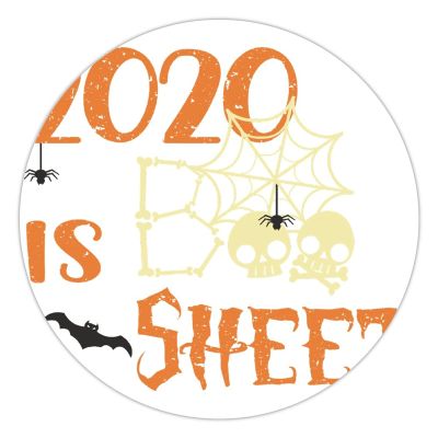 100 Pcs Halloween Stickers for L Is Boo Sheet Halloween Skull Skeleton Stickers Halloween decorations Stickers for Envelope Seals Candy Halloween Party Decorations