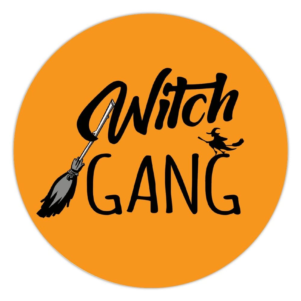100 Pcs Halloween Stickers for Witch gang Stickers Halloween decorations Stickers for Envelope Seals Candy Halloween Party Decorations