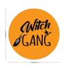 100 Pcs Halloween Stickers for Witch gang Stickers Halloween decorations Stickers for Envelope Seals Candy Halloween Party Decorations view 2