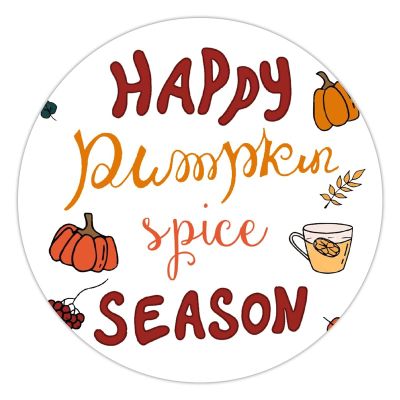 100 Pcs Halloween Stickers for Pumpkin Spice Season Stickers Halloween decorations Stickers for Envelope Seals Candy Halloween Party Decorations