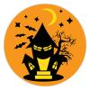 100 Pcs Halloween Stickers for Scary House Stickers Halloween decorations Stickers for Envelope Seals Candy Halloween Party Decorations view 1