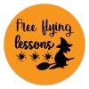 100 Pcs Halloween Stickers for Free Flying Lessons Stickers Halloween decorations Stickers for Envelope Seals Candy Halloween Party Decorations view 1