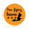 100 Pcs Halloween Stickers for Free Flying Lessons Stickers Halloween decorations Stickers for Envelope Seals Candy Halloween Party Decorations view 2