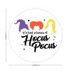 100 Pcs Halloween Stickers for Hocus Pocus It's A Bunch of Hocus Pocus Stickers Halloween decorations Stickers for Envelope Seals Candy Halloween Party Decorations view 2