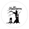 100 Pcs Halloween Stickers for Halloween Dead Tree Skeleton Horror Stickers Halloween decorations Stickers for Envelope Seals Candy Halloween Party Decorations view 1