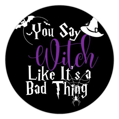 100 Pcs Halloween Stickers for Witch And Witchcraft Puns Funny Halloween Stickers Halloween decorations Stickers for Envelope Seals Candy Halloween Party Decorations
