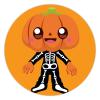100 Pcs Halloween Stickers for Halloween Creatures Stickers Halloween decorations Stickers for Envelope Seals Candy Halloween Party Decorations view 1