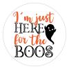 100 Pcs Halloween Stickers for I'm Just Here for The Boos Stickers Halloween decorations Stickers for Envelope Seals Candy Halloween Party Decorations view 1