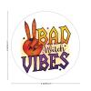 100 Pcs Halloween Stickers for Halloween Bad with Vibes Stickers Halloween decorations Stickers for Envelope Seals Candy Halloween Party Decorations view 2